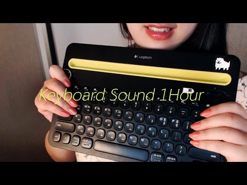 🍅 No Talking ASMR Keyboard Sound 1Hour :O
