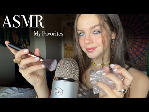 ASMR My Favorite Triggers (Lotion, Makeup, Brushing)