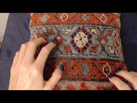 ASMR Request ~ Woven Wool Pillow Scratching w/Whisper Intro