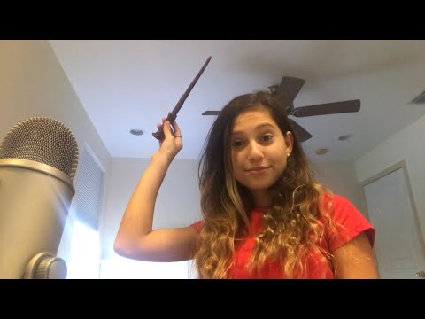 Asmr eating a Harry Potter wand