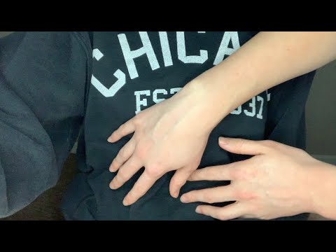 ASMR Tickling My Sides & My Stomach + Trigger Phrases (It Tickles & Tickle Me More) | Custom Video