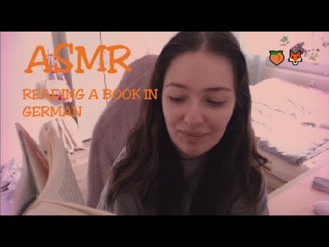 ASMR - Reading a Book To You In German 🍑🦊( Whispered )