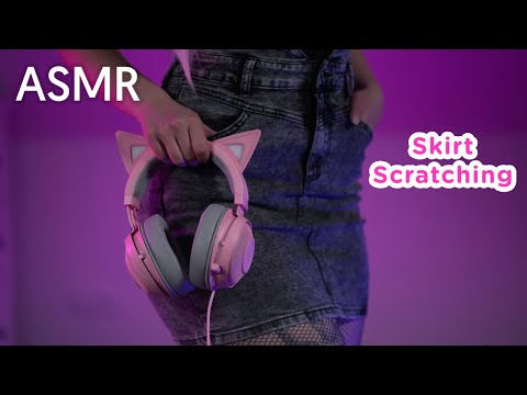 ASMR | Skirt Scratching 🤍🎧