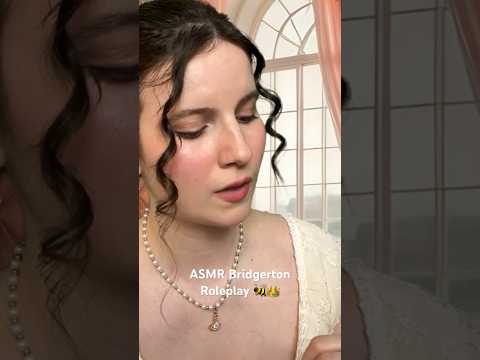 ASMR Bridgerton Makeover Roleplay 🐝👑 #asmr #asmrroleplay #bridgerton #asmrmakeup