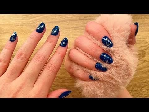ASMR~DOING MY WITCHY NAILS 🌘🌟💙