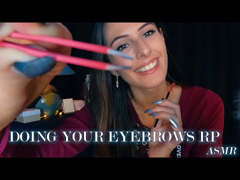ASMR Doing Your Eyebrows✨ Personal Attention RP | With Relaxing 🎵 | АСМР На Български : Ролева игра