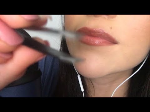 ASMR Sister Does Your Eyebrows (UPCLOSE Personal Attention)