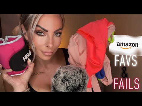 ASMR Amazon Haul / Favs and FAILS 🛑 Clicky Whisper With Natural Mouth Sounds