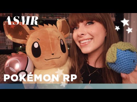 ASMR ☆My First RP!☆ pov: You're an Eevee!🤍 Pokémon Trainer Item Assortment & Personal Attention