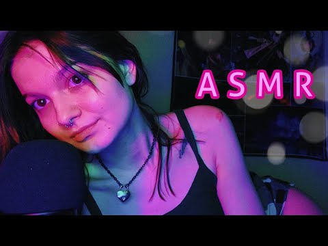 ASMR Telling You A Secret🫧 (inaudible whisper, fabric scratching, chit chat)