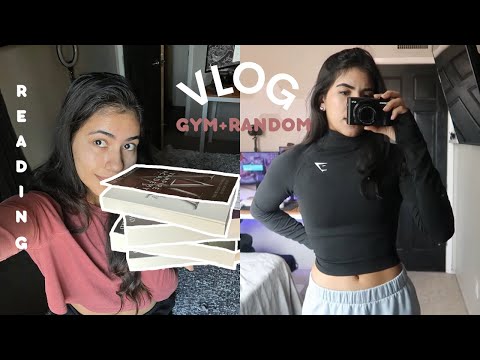 New Books, Gym fits, All over the place vlog 2 (not asmr)