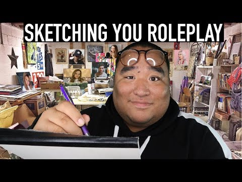 ASMR | Sketching You ✏️ (Relaxing Roleplay)