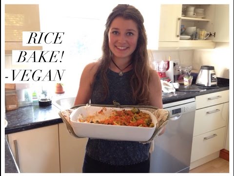 Rice Broccoli Bake! VEGAN and super simple