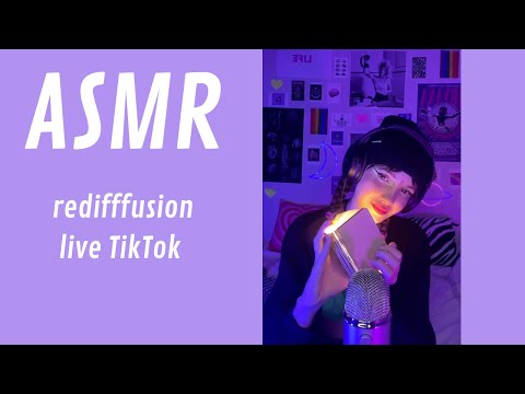 ASMR français | 🖤 Rediffusion Live (janvier) (chuchotement, no talking, etc)