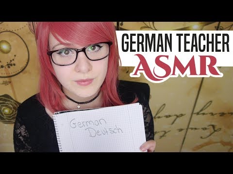 ASMR Roleplay - Detention with your German Teacher! (German Trigger Words) - ASMR Neko