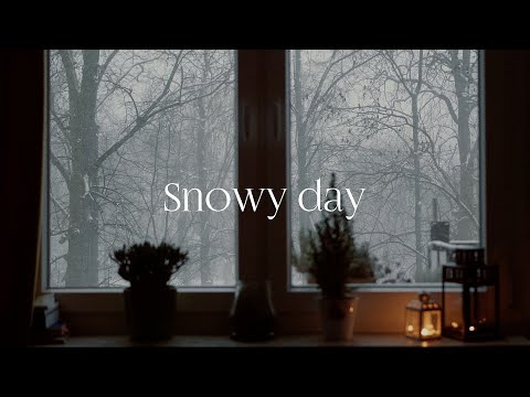 🌨️ 겨울, 눈 오는 창밖을 보며 듣는 잔잔한 음악 모음 | Winter Calm Music Ambient Mix 🌨️