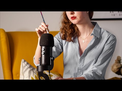 ASMR Microphone Brushing (no talking)
