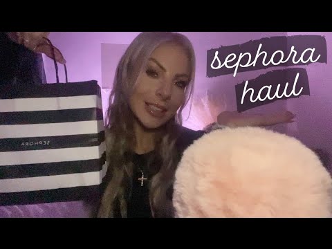 ASMR In Sephora While We Shop & Haul Of What I Got After In A Up Close Clicky Whisper