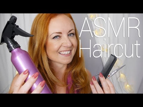 ✂️ Relaxing ASMR Haircut Role Play w/ Head Massage ✂️