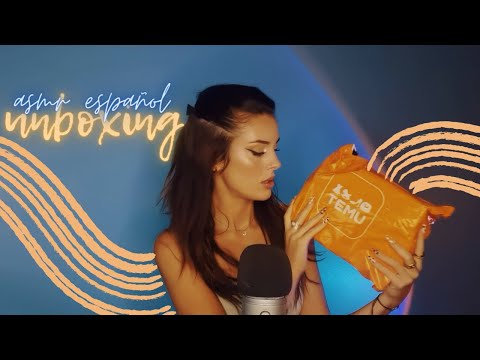 UNBOXING de TEMU | ASMR Español