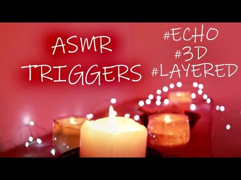 ASMR TRIGGERS from PEACE to CHAOS #forSLEEP #3Dsound #noTALKING #ECHO #layered sound #experimental