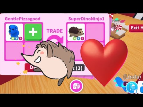 Trading proofs video a Neon Hedge Hog - so cute | My friend got scammed - Roblox video by Lavender 💜