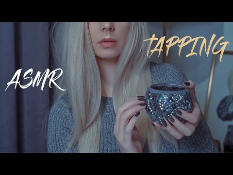 ASMR | Relaxing Tapping on Items 🎧🤍 (Natural Nails) 🤍🎧