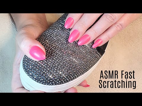 ASMR Fast Textured Scratching-No Talking