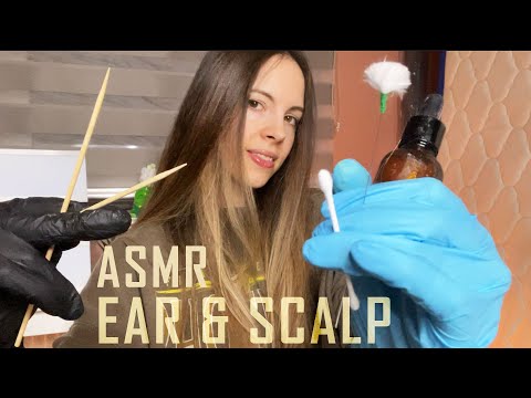 ASMR Fast Chaotic Ear Cleaning & Scalp Check - TINGLE IMMUNITY CURE