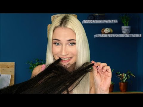 ASMR Crazy Roommate Plays With Your Hair and Eats It (Roleplay, Mouth Sounds)