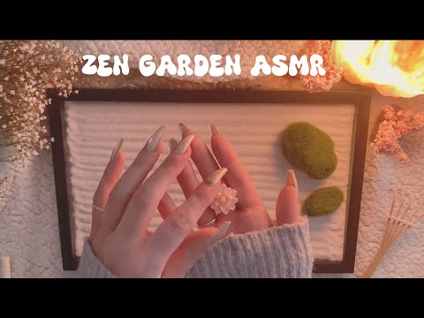 ASMR Zen Garden (Whispers & Tapping)🪷