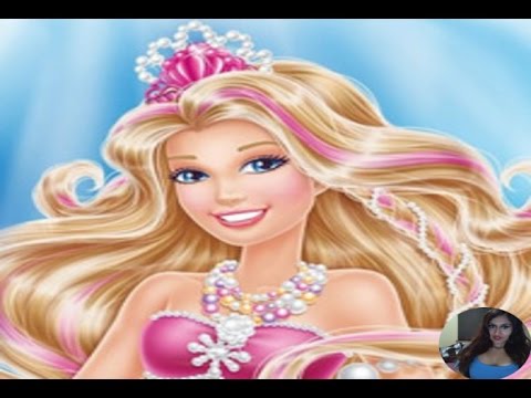 Barbie Princess  pearl princess cartoon series 2014 animated Movie video(review)