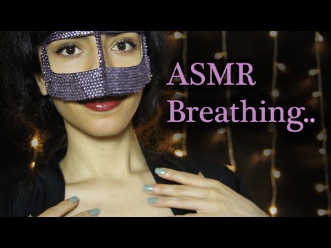 🌙  ASMR Breathing Ear to Ear & Counting ~ Relaxing Hand Movements 💜( Slow/Breathy Whisper for sleep)