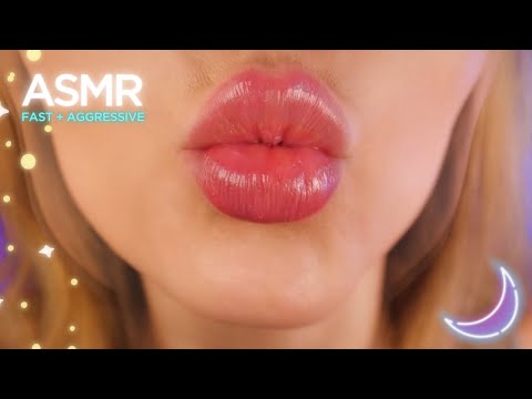 FAST AND AGGRESSIVE (with a hint of weird) ASMR -- SO MANY TINGLES!