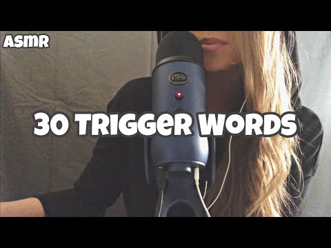 30 Trigger Words ASMR (Breathy Whispers)