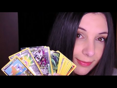 Binaural ASMR: Opening Pokemon Booster Packs, With Tapping And Crinkling For Relaxation