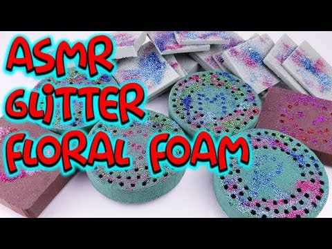 ASMR Glitter Floral Foam - Satisfying ASMR