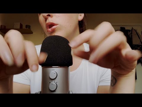 ASMR - 5 Minute Tingles ✨FAST and AGGRESSIVE hand movements & Mouth Sounds