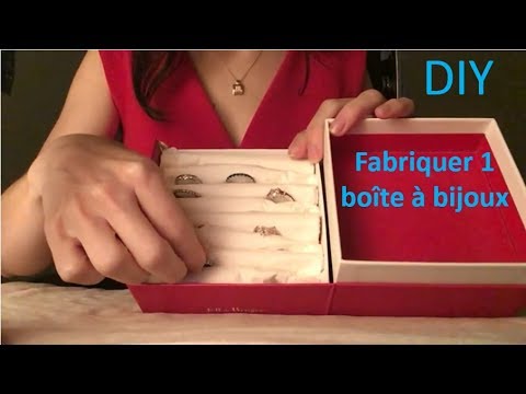 { ASMR FR } DIY : fabriquer une boîte à bijoux * chuchotement * tapping