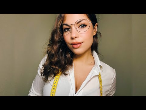 ASMR Face Measuring Roleplay 📏 [Whispered] [Personal Attention]