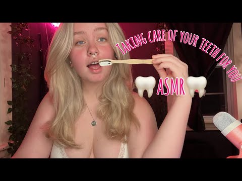 Taking Care Of Your Teeth for you ASMR 🦷