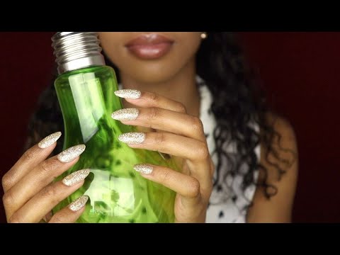ASMR Tapping on *LIME GREEN OBJECTS* 💚 (No Talking)