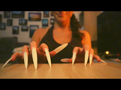 ASMR | Build-Up Tapping with EXTREME LONG NAILS
