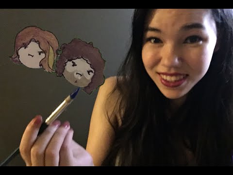 [ASMR] Painting the GameGrumps!