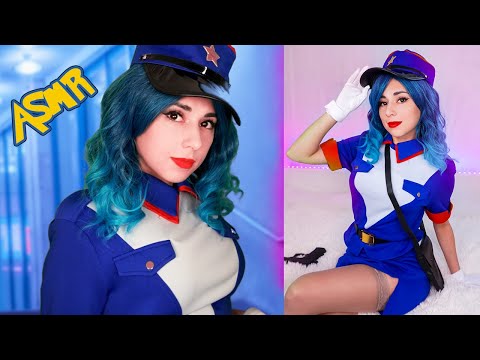 ASMR Follow my Instructions 🚔 🚨 Officer Jenny from Pokemon Calms you Down to Find Squirtle Squad 🕶
