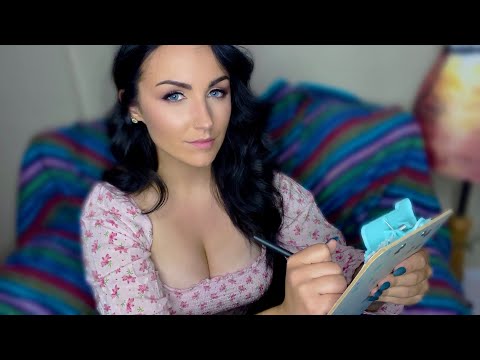 📝 Asking You Strange & Personal Questions 📝 (ASMR Survey)