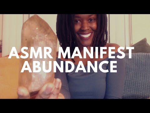 MY FIRST ASMR VIDEO | ASMR Crystal Tapping | Manifest Abundance | Crystal Healing with Citrine