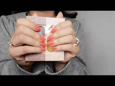 asmr nails tapping and scratching 💅