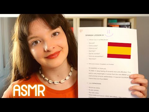 TEACHING YOU COOL ESPAÑOL (slang, expressions...) / ASMR