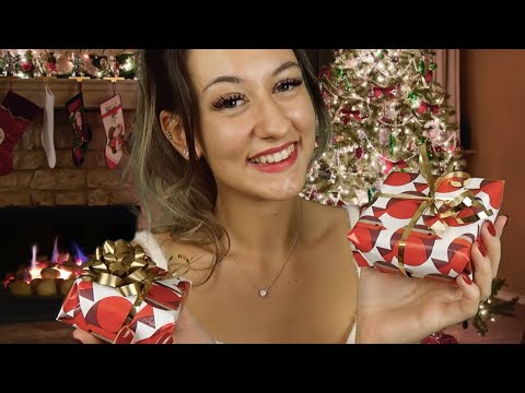 ASMR Christmas Eve Personal Attention & Gift Wrapping 🎄